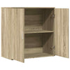 Sideboard Sonoma Oak 79x38x80 Engineered Wood A9M3