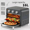 Air fryer oven toaster 2 in 1 large 16 litre 1300w low fat healthy roast baking