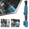 Electric 3/8" Brushless Cordless Ratchet Wrench 100N.m For Makita 18V Battery UK