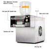 Commercial Snowflake Ice Cream Machine Ice Shaver Maker 60KG/24H FREE UK POSTAGE