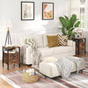 Bedside Table with Drawer Side Table End Table Nightstand Industrial