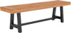 Garden 1 Piece Acacia Wood Picnic Dining Chair Bench Outdoor Indoor Furniture