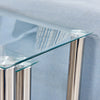 Nest Of 3 Nested Nesting Tables Side End Coffee Table Glass/Wood for Living Room