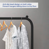 Heavy Duty Double Clothes Rail Hanging Rack Garment Display Stand Shoes Storage
