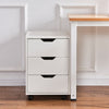 3/5 Drawer Mobile Filing Cabinets Printer Stand Pedestal Lockable Office Cabinet