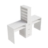 Double Manicure Table Makeup Storage Station Desk Workstation for NailArt Beauty