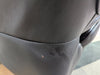 DFS Adstock Black Leather Electric Incline Swivel Chair & Footstool RRP £1559