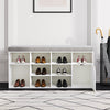 3 Tier Shoe Rack With Seat Hallway Shoe Bench Shoe Storage Rack Footwear Cabinet