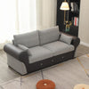 Upholstered Fabric 2 3 Seater Sofa Suite Couch Settee Set Padded Seat Furniture