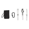 Camping Cookware Mess Stove Kit 14PCS Aluminum Cooking Pot Fry Pan Bowl BBQ Set