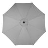 XL 3M Round Outdoor Parasol Tiltable Canopy Garden Patio Umbrella Sun Shelter