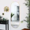 Modern Mirror Wall Mount Bathroom Bedroom Hallway Vanity Mirror Multi Size Shape