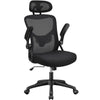 Home Office Chair Wheels Mesh Office Chair High Back Ergonomic Desk Chair Black