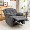 ADJUSTABLE RECLINER ARMCHAIR SOFA HOME LOUNGE CHAIR GAMING SINGLE W/CUP HOLDR