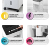 Portable Air Cooler Cool Fan 6L 3 Settings Ioniser & Swing Function 65W
