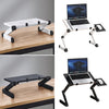 Laptop Stand Desk Table Adjustable Folding Computer Table Portable Sofa Lap Tray
