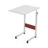 Wooden Notebook Laptop Computer Portable Table Rolling Castor Mobility Aid Table