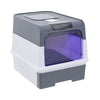 Large Cat Litter Box Cat Litter Drawer Tray UV Sterilize Deodorize Self Cleaning