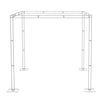 10x10ft Wedding Canopy Chuppah 2 Way Use Backdrop Stand Stage Trade Show Display