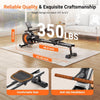 Magnetic Rowing Machine Rower with LCD Monitor Home Gym Fitness Cardio Workout