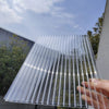 Polycarbonate Roofing Sheet 4/10mm Twinwall Panel Canopy Conservatory Greenhouse