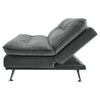 3 Seater Sofabed Recliner Velvet Sofa Bed Double Sleeper Couch Settee w/Cushions