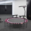 51'' Octagonal Trampoline Adult Rebounder Jumper w/T-Shape Adjustable Handle