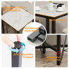 Industrial Tall Square Table Metal Dining Table Kitchen Cafe Bistro Furniture