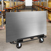 Mobile Steel Drywall Cart Anti-falling Edge Plasterboard Trolley Plywood Carrier