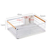 Kitchen Dish Drainer Cutlery Cup Plates Holder Sink Rack Drip Tray Fruits Basket