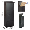 Large Parcel Delivery Drop Box Lockable Home Storage Letter Post Box