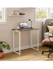 Folding Desk Foldable Small Computer Desk Writing Table Easy Assembly, Brown