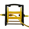 35M Free Standing Garden Hose Watering Pipe Reel With Spray Gun Nozzle Outdoor