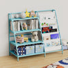 Bookshelf Bookcase with 9 Storage Compartme for Children's Reading Room Green