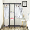 Heavy Duty Wardrobe Clothes Rack Hanging Garment Display Stand Storage Shelves