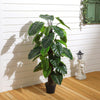 Large Artificial Drip Tree in Pot Faux Fake Houseplants Realistic Outdoor Plant