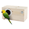 Large Bird Breeding Box Cage Nest For Parrot Nesting House Lovebirds Finch Wood