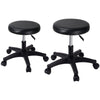 Black Swivel Stool Adjustable Height Chair Office Round Desk PC Stool UK Seller
