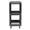 Steel Workshop Garage Tool Storage Trolley Wheel Cart 3 Tier Shelf Heavy Duty UK