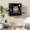 Wall-mounted Computer Desk Space Saving Floating Writing Desk Laptop Workstation