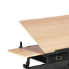 Adjustable Drafting Table Art Craft Drawing Desk w/Stool Architect Desk w/Drawer