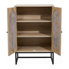3 Tier Wooden Storage Cabinet Side Furniture Cupboard Bedroom Hallway Shelf Rack