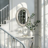 LUVODI Classic Oval Wall Mirror Decorative Hanging Mirror fr Bedroom Living-Room