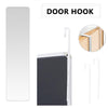 Over the Door Full Length Mirror Hanging Bedroom Wardrobe Mirror Dressing Mirror