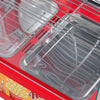 Hot Food Warmer Display Commercial Cabinet Showcase Warming Counter Top Pasties