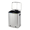 2 x 20L Metal Step Bin, with Plastic Inner Buckets,Double Rubbish Bin