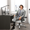 Ergonomic Computer Chair Executive Office Chair Comfy Desk Chair Load 150kg