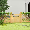 Privacy Wooden Garden Gate Pedestrian Fence Gate Porch Decorative Fence Panel