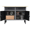Feestanding Tool Box Shelf Cabinet Storage Drawer Metal Chest Garage Workshop
