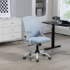 Desk Chair Mid-Back Office Swivel Chair Mesh Back Task Chair / Flip-up Armrest